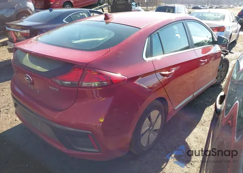 2022 Hyundai Ioniq Hybrid Se z USA, uszkodzony, nr VIN KMHC75LCXNU285586